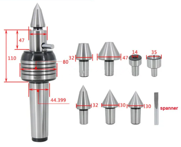Değiştirilebilir noktalara sahip MT5 CNC hareketli merkezler-MWMECHPARTS
